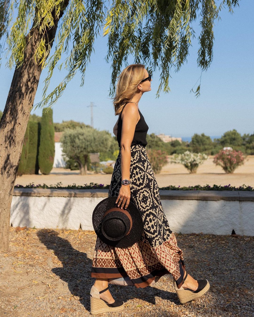 Aura – Fustă Lungă Boho Elegantă Hily