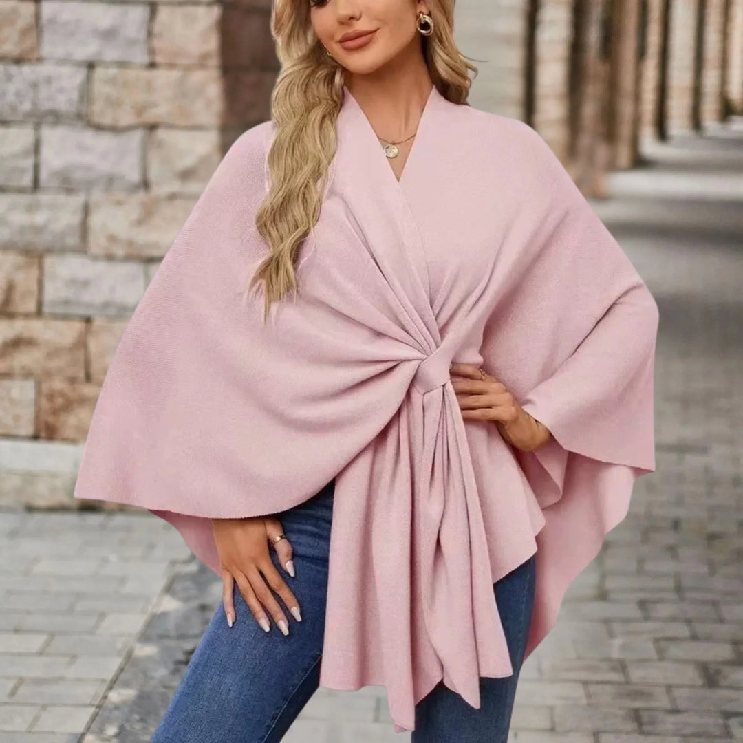 Stela | Poncho Elegant Drapat