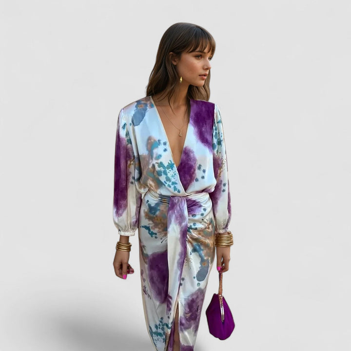 Alona – Rochie de Damă Elegantă Stilată din Material Ușor