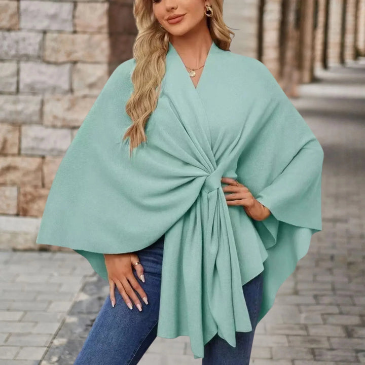 Stela | Poncho Elegant Drapat