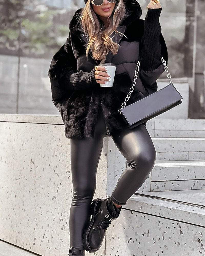 RAINA - Hanorac confortabil cu glugă