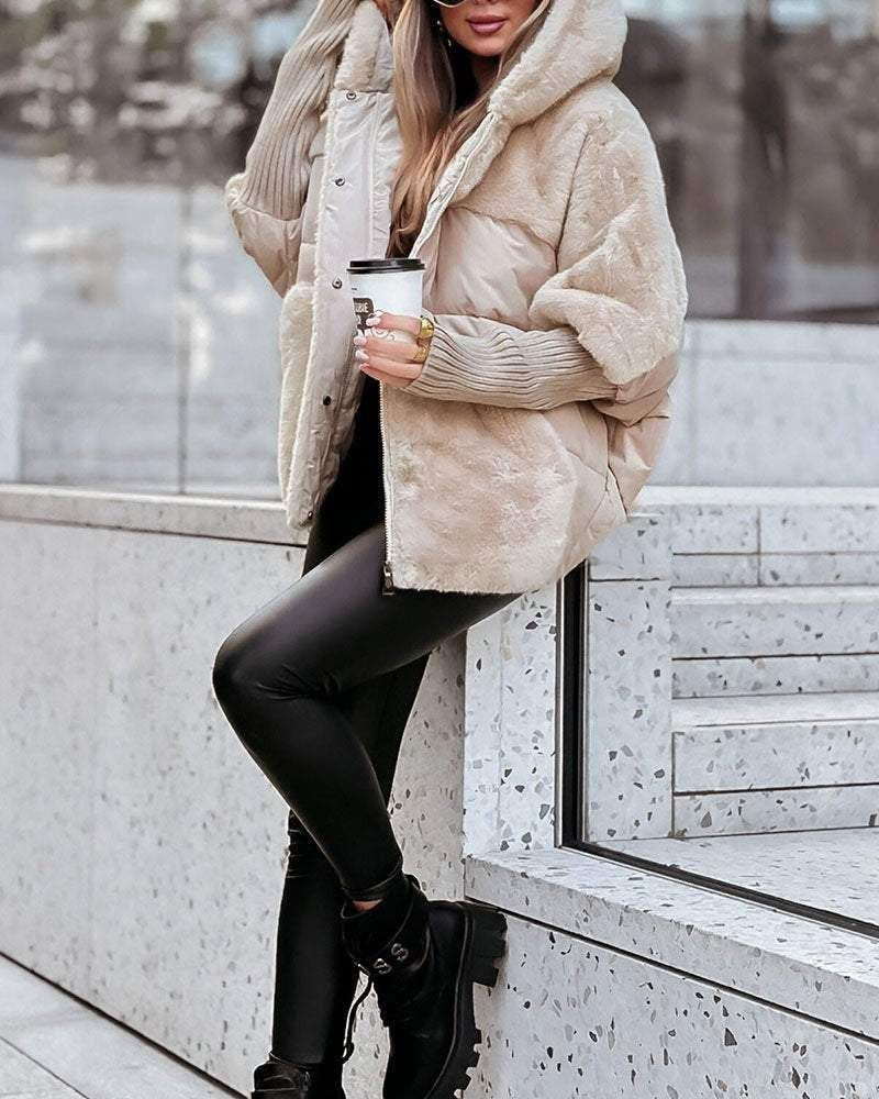 RAINA - Hanorac confortabil cu glugă