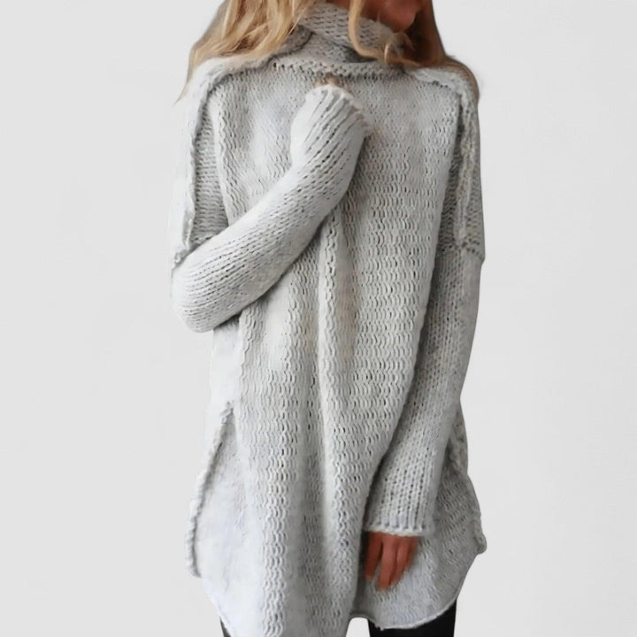 Wanetta | Pulover Cozy Knit cu Croi Relaxat