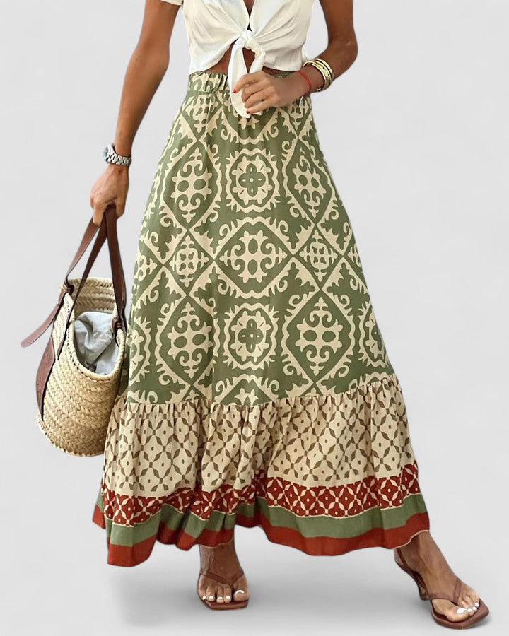 Aura – Fustă Lungă Boho Elegantă Hily