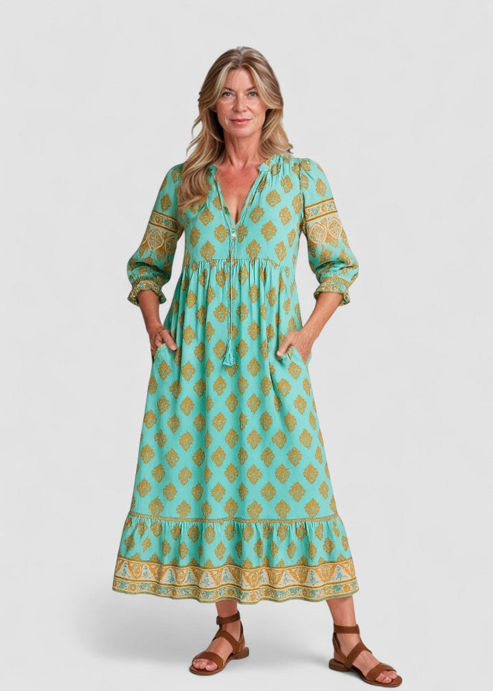 Hilga™ | Tunică Boho cu Franjuri