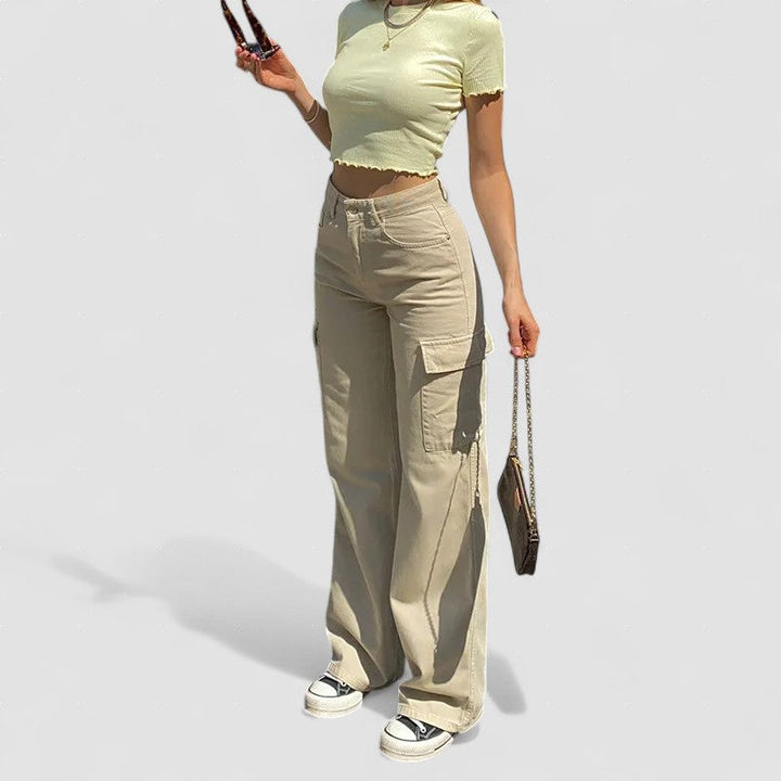 JADWIGA – PANTALONI CARGO REGLABILI PENTRU FEMEI