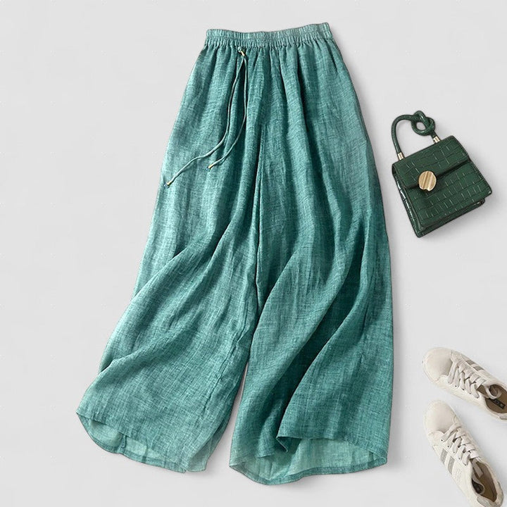 Luna | Pantaloni cu Talie Ajustabilă și Croi Relaxat