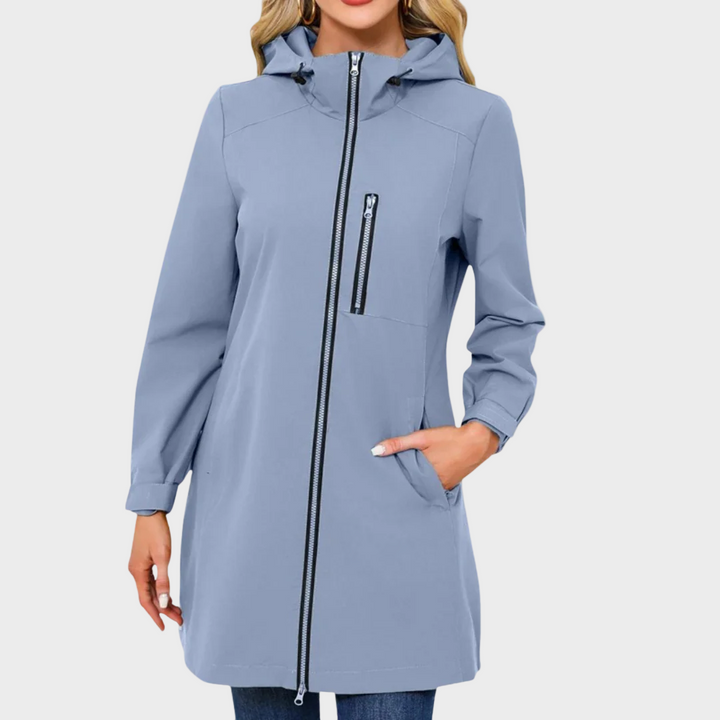 Ileana - Jachetă Lungă Impermeabilă