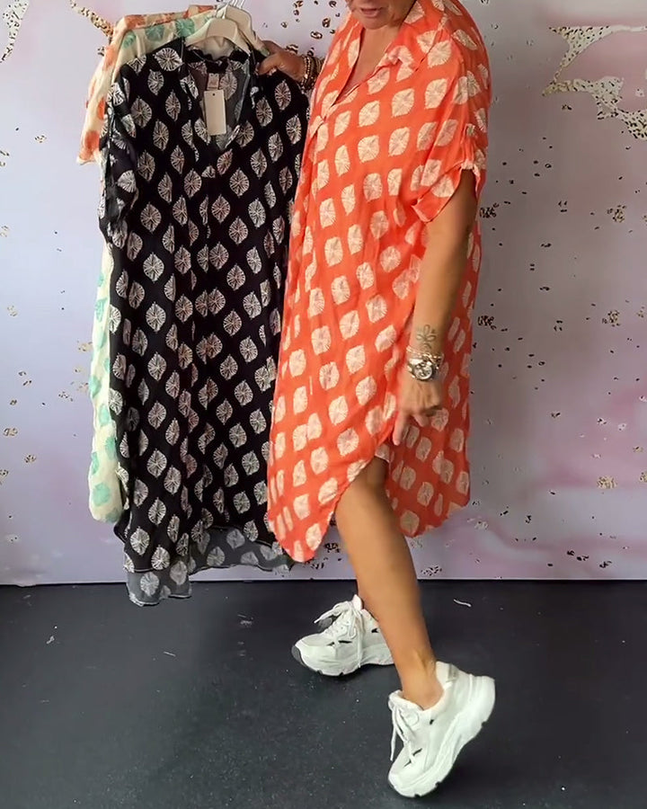 Ida™ | Rochie cămașă ușoară