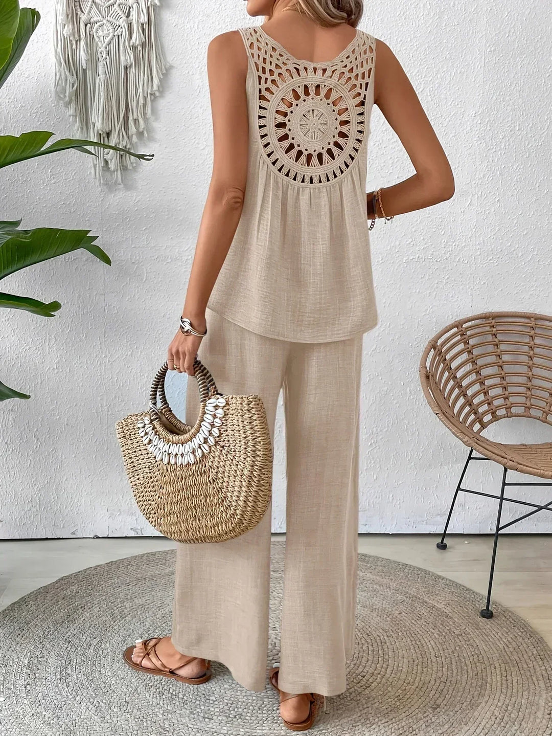 ELOWEN – SET DE TANK ȘI PANTALONI PENTRU ÎNTREAGA ZI