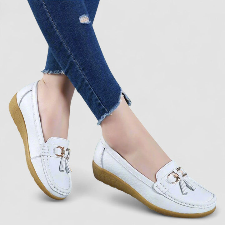 Ulfrida | Mocasini ortopedici din piele pentru confort și stil