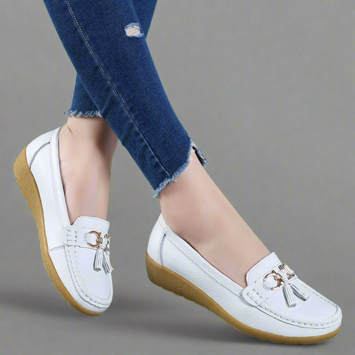 Ulfrida | Mocasini ortopedici din piele pentru confort și stil