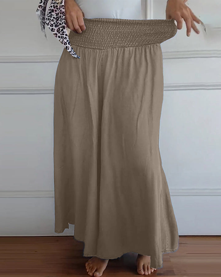 EMILIA – PANTALONI LARGI CONFORTABILI