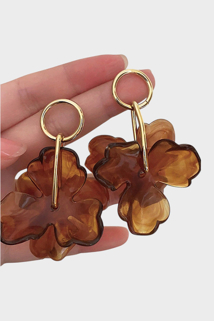 Sonia – Cercei cu pandantiv floral