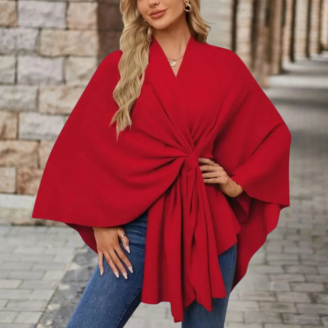 Stela | Poncho Elegant Drapat