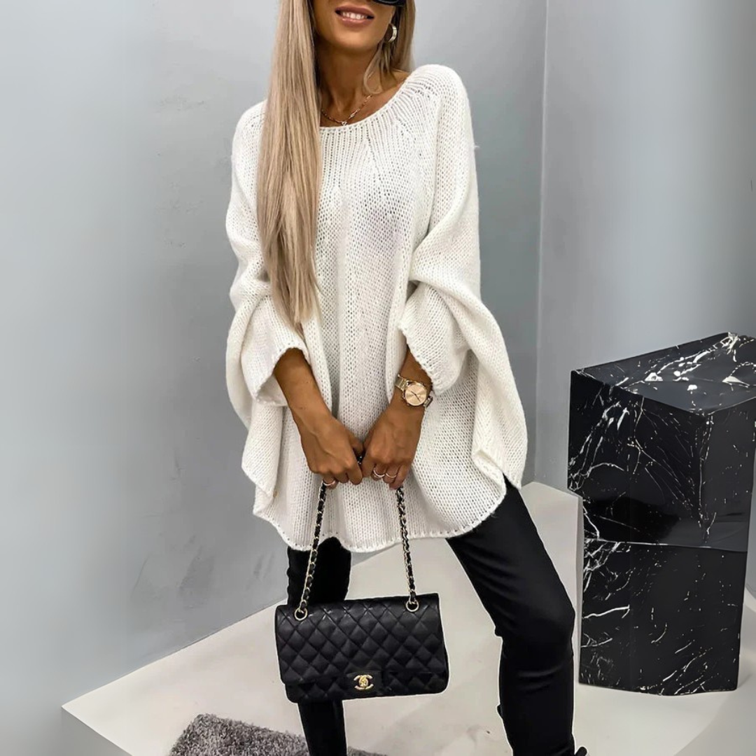 ISABELLE | Pulover Elegant Întors