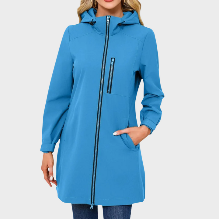 Ileana - Jachetă Lungă Impermeabilă