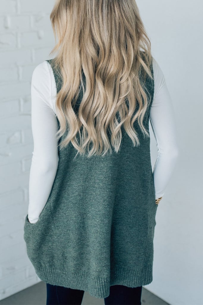 PALOMA – VESTĂ DIN TRICOU CU BUZUNARE CONFORTABILĂ