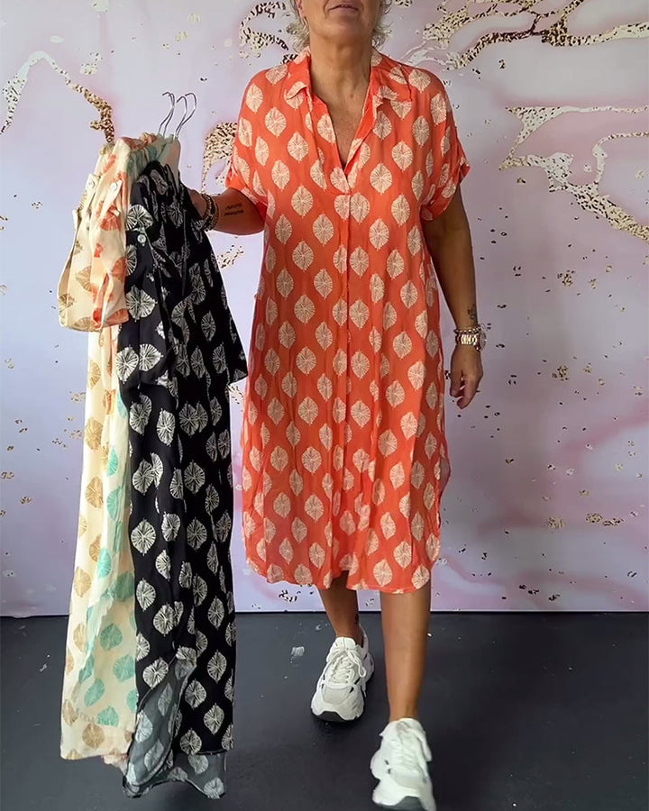 Ida™ | Rochie cămașă ușoară