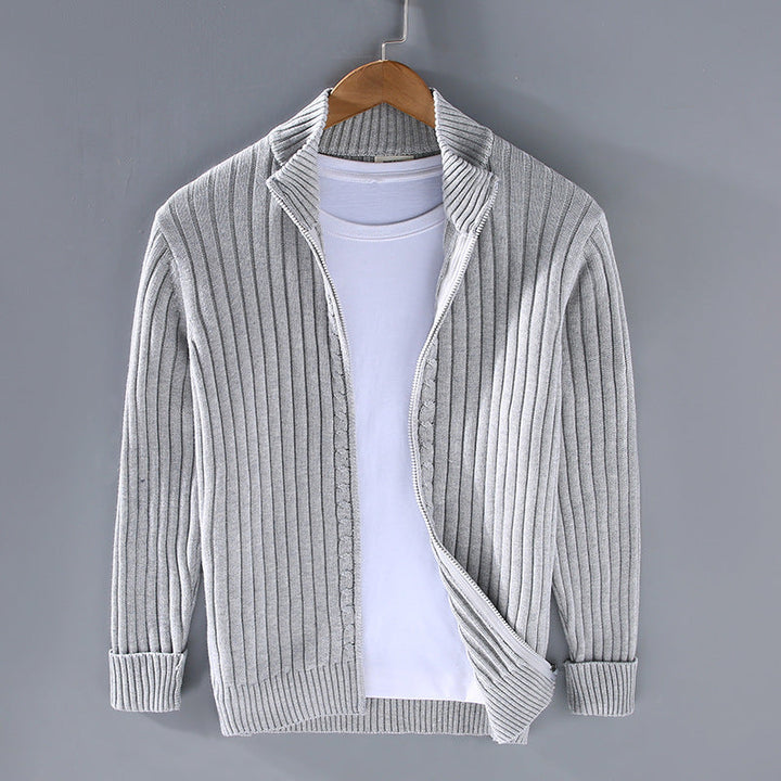 Giovanni | Cardigan tricotat cu fermoar