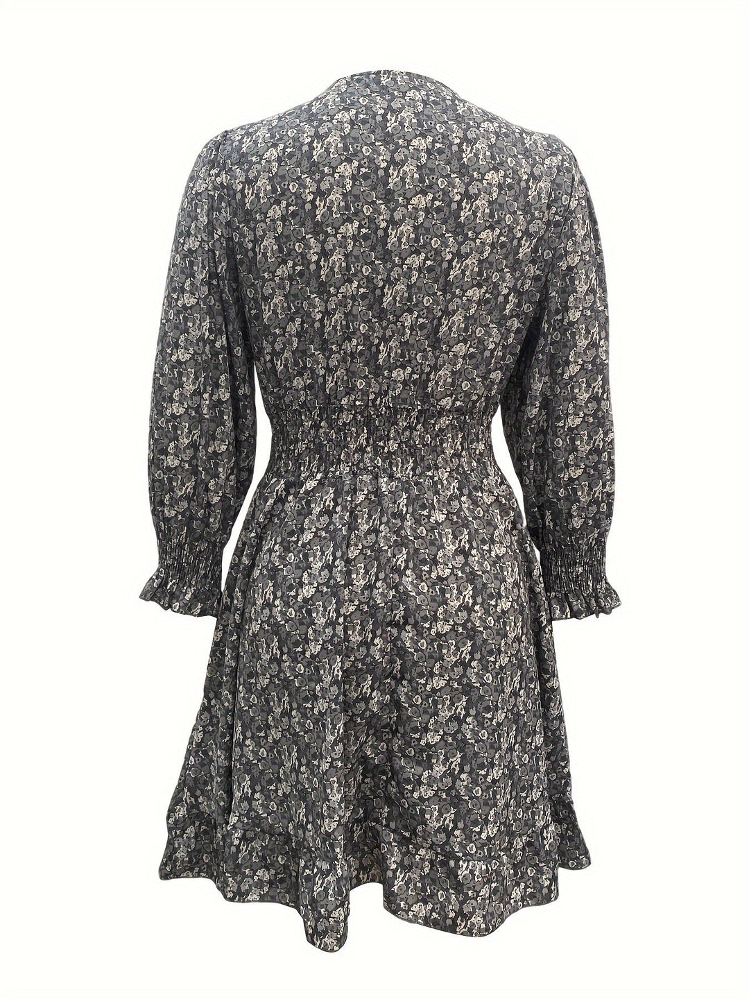 Alina – Rochie de Damă cu Volane la Mâneci Elegantă și Feminina