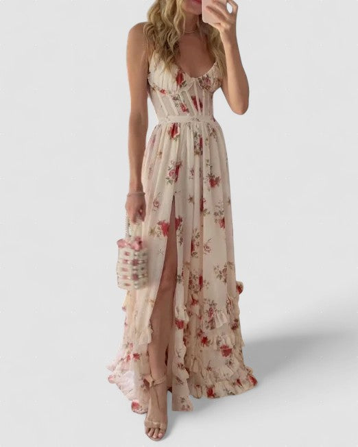 Verana – Rochie Maxi de Damă Elegantă cu Croi Relaxat