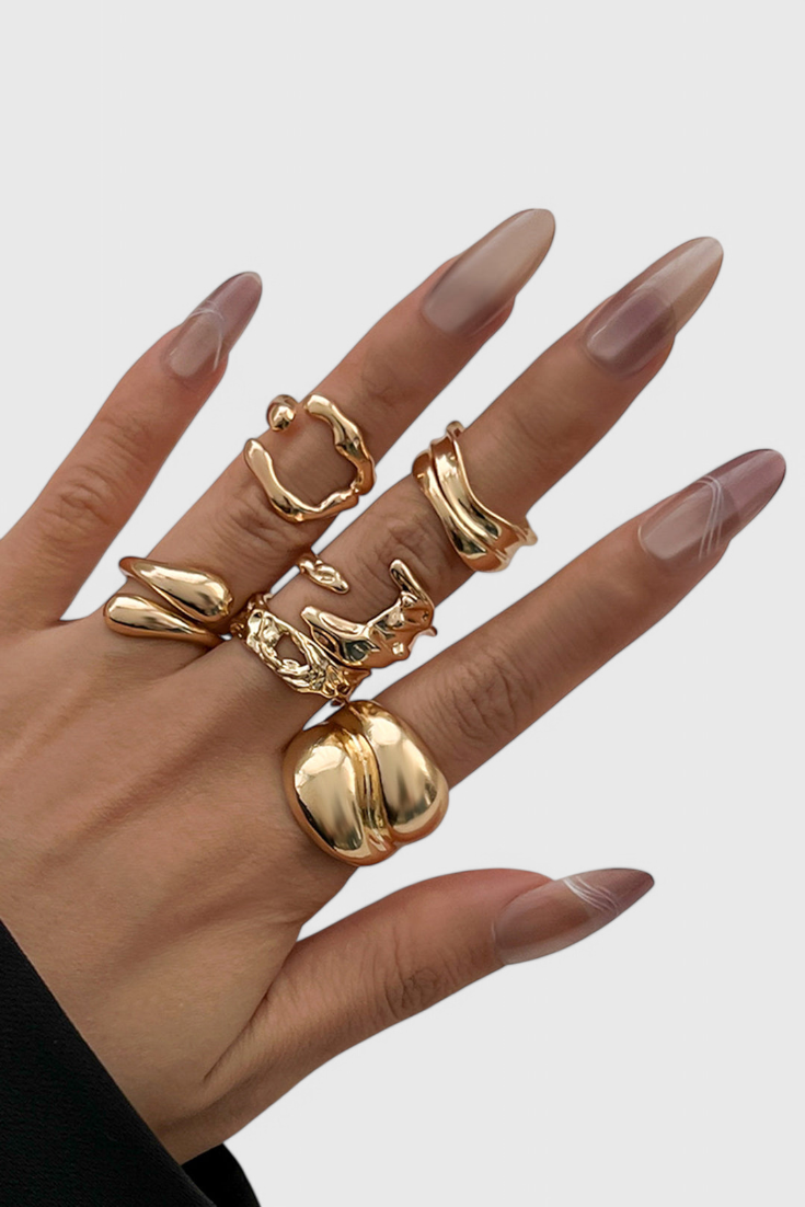 Mara – Inel neregulat cu design în straturi