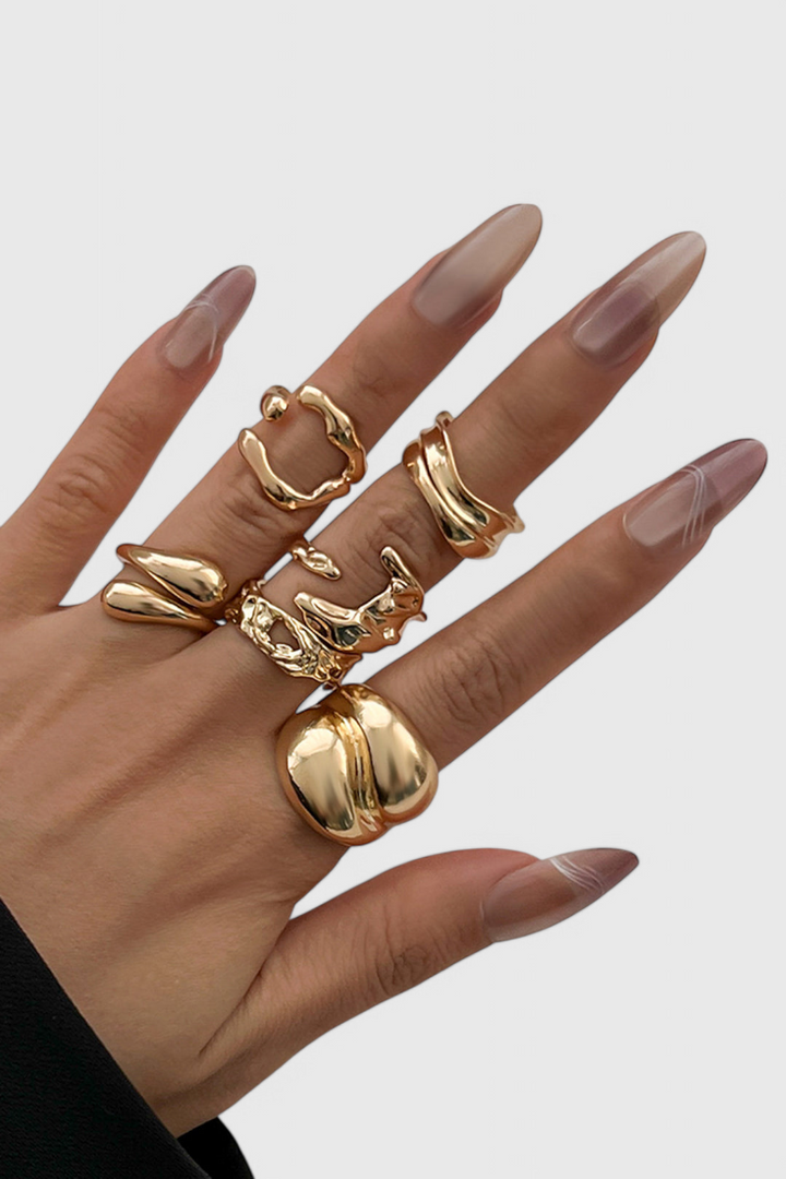 Mara – Inel neregulat cu design în straturi