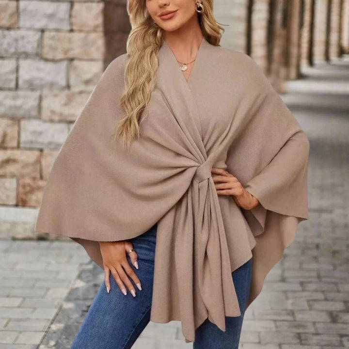 Stela | Poncho Elegant Drapat
