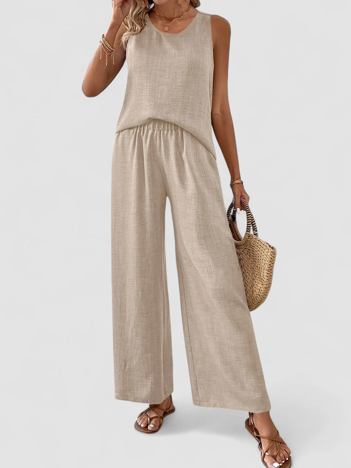 ELOWEN – SET DE TANK ȘI PANTALONI PENTRU ÎNTREAGA ZI