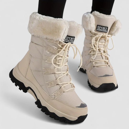 Riley – Botine de Damă de Iarnă cu Blană Călduroasă