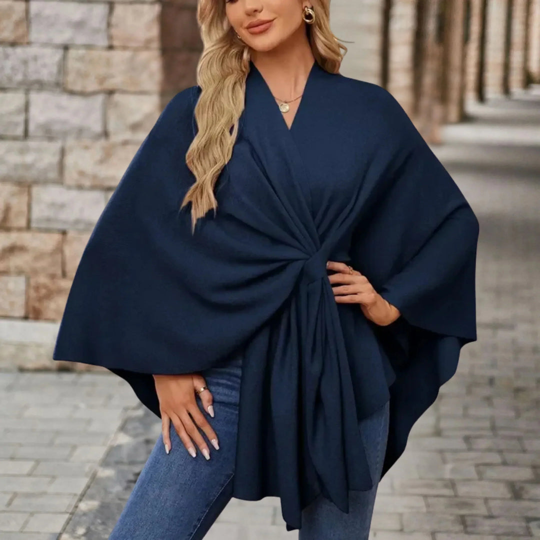 Stela | Poncho Elegant Drapat