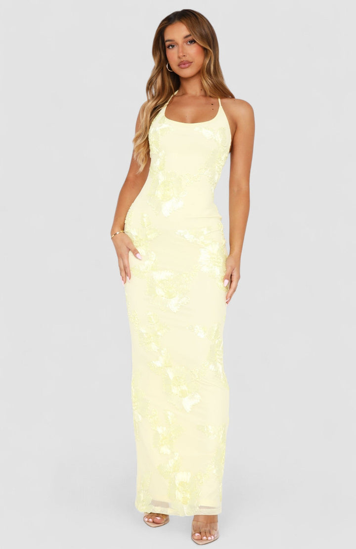 Sienna – Rochie Maxi de Damă Strălucitoare cu Paiete