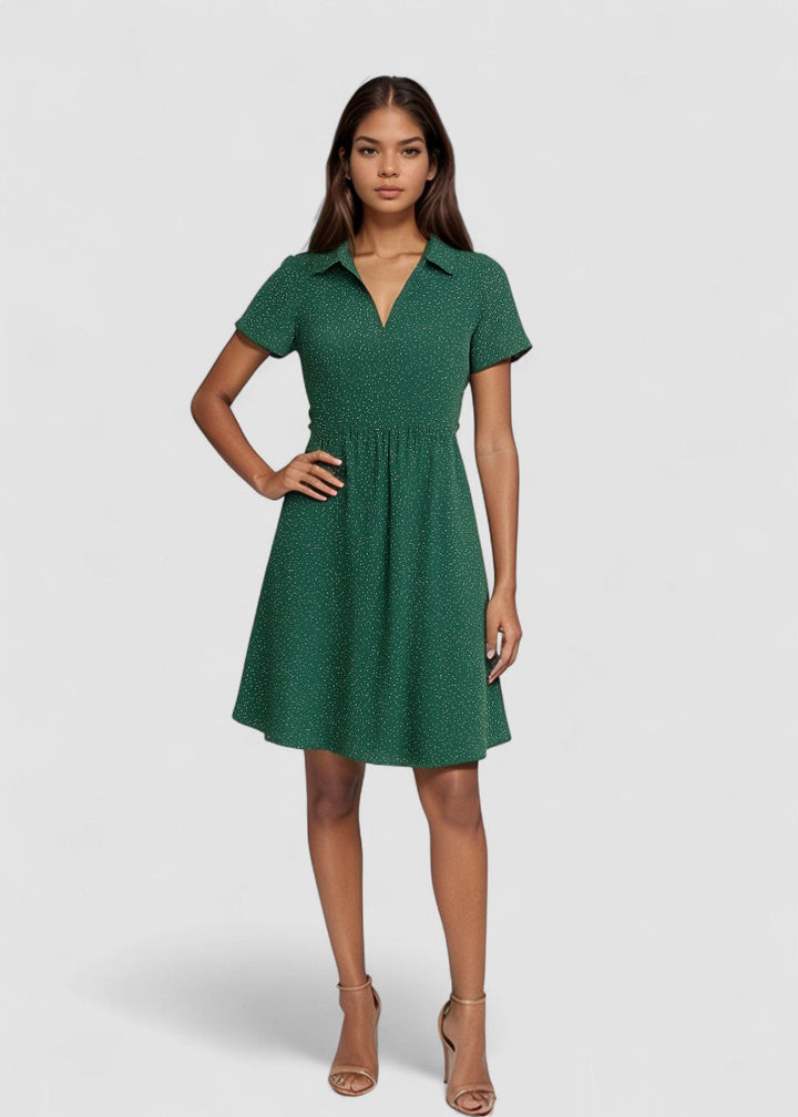 Yara™ | Rochie Vaporoasă cu Puncte