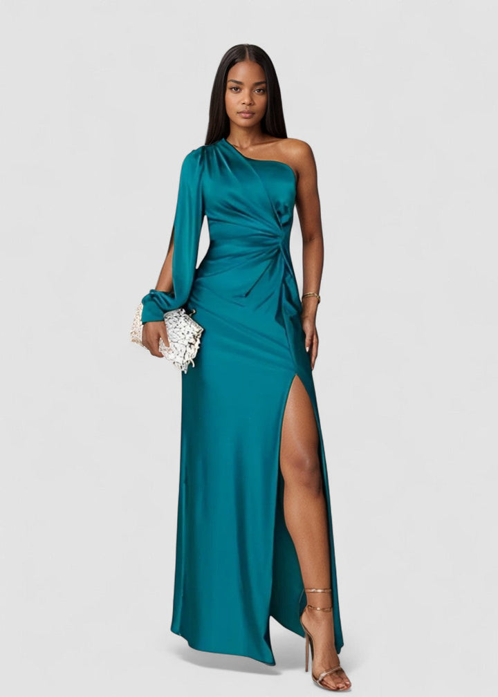 Venus™ | Rochie cu un umăr și drapaj