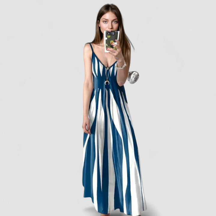 Carinna – Rochie de Damă Maxi Casual Realizată Manual