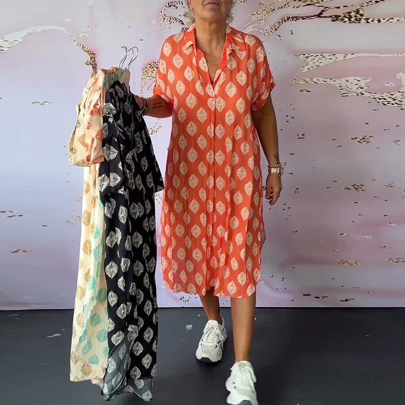 Ida™ | Rochie cămașă ușoară