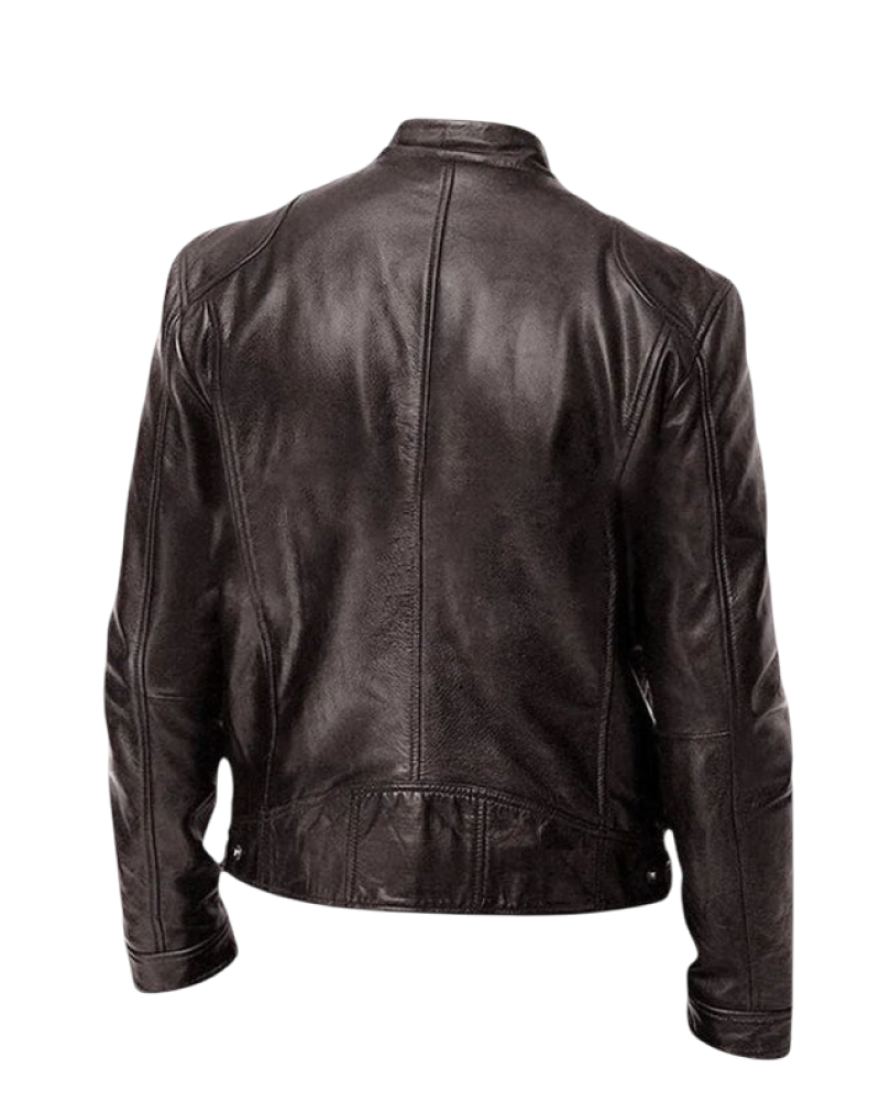 Marc - Jacheta elegantă și versatilă din piele pentru bărbați