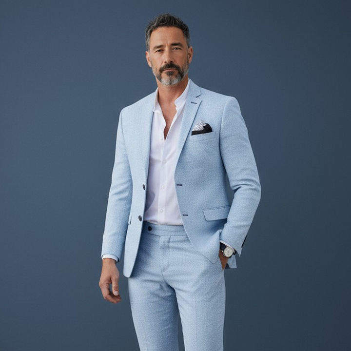 Herren 2-teiliger Hochzeitsgast Anzug | Blazer und Hose Fato de dois peças para homens, para convidados de casamento | Casaco e calças