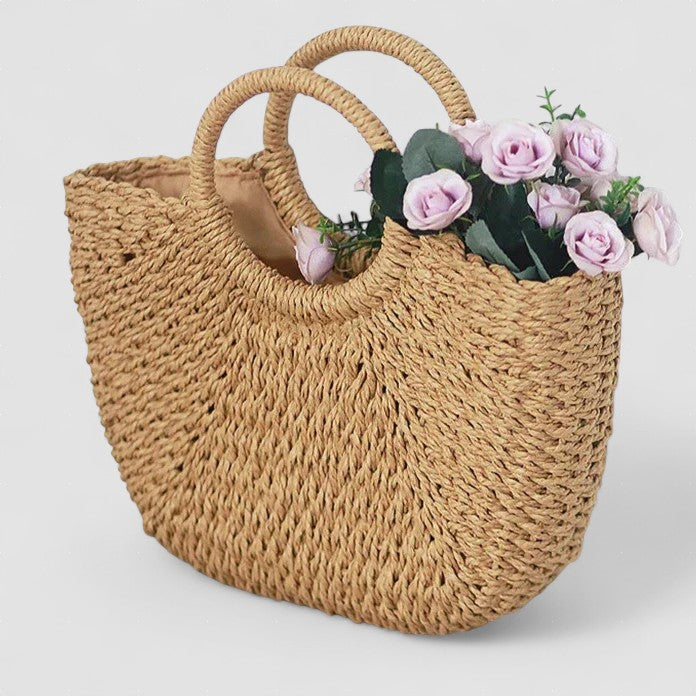 Geantă din stuf Linari - Eleganță Naturală