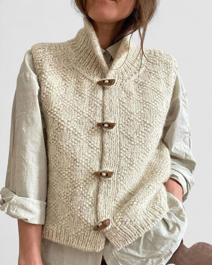 STACY - VESTĂ ÎNTR-OȚI CU MÂNECI ÎNDEPLINITE