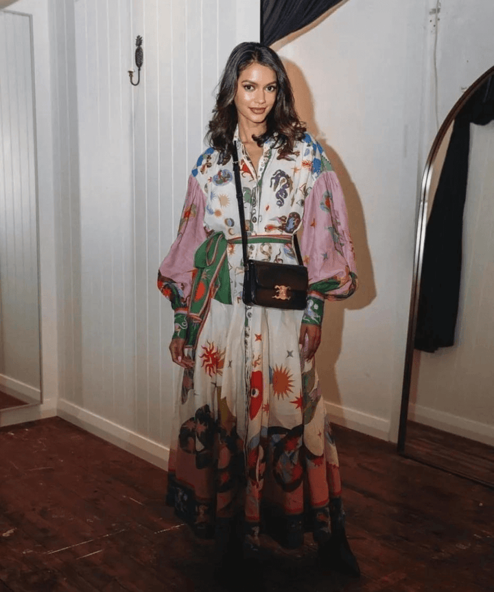 Dorthe – Rochie de Damă Elegantă Maxi Italiană