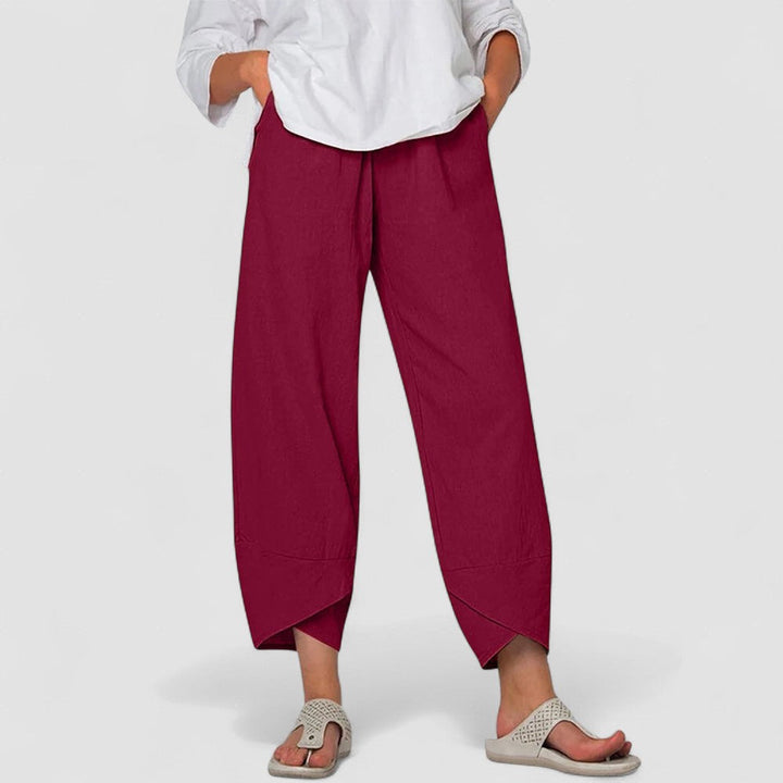 Eletta - Pantaloni cu Picior Larg