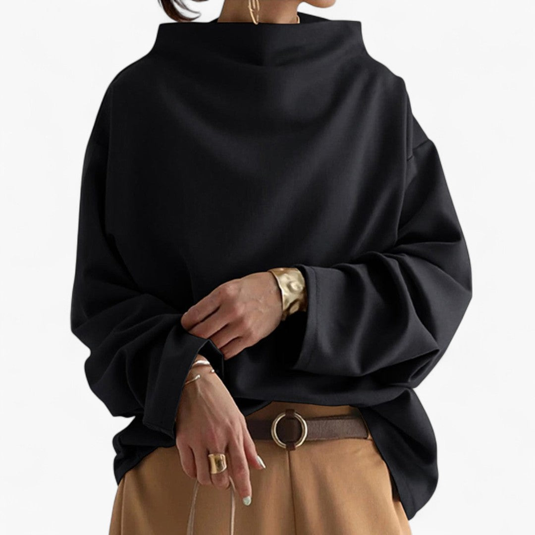 LAIMA | Pulover Moale cu Guler Înalt