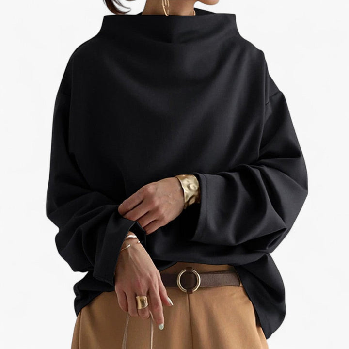 LAIMA | Pulover Moale cu Guler Înalt