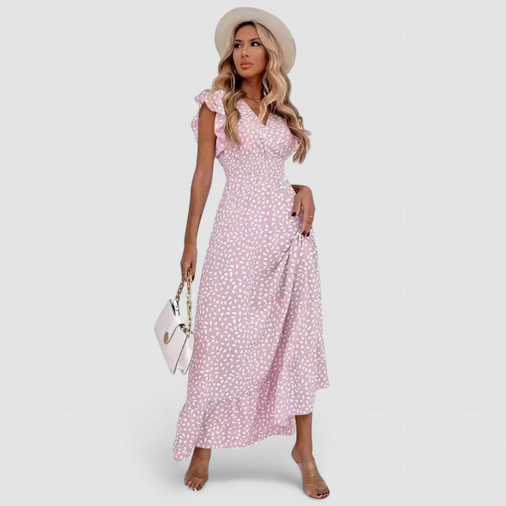 Elieshia – Rochie de Damă Elegantă de Vară cu Talie Accentuata