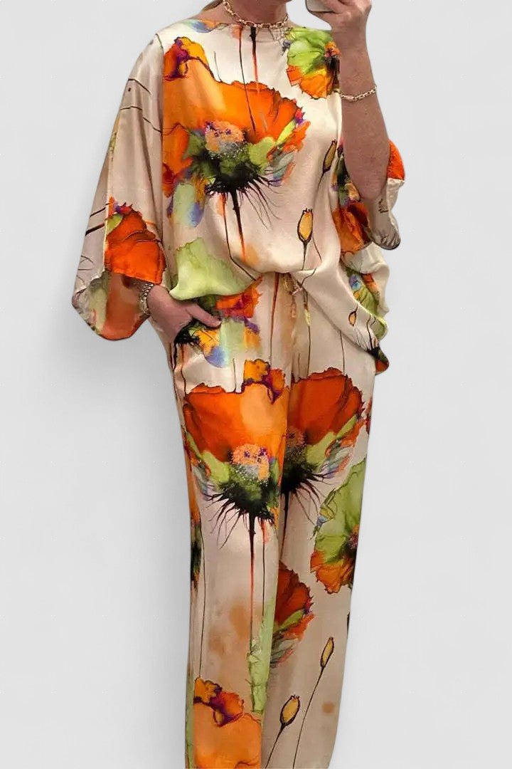 Mia | Set Larg cu Pantaloni