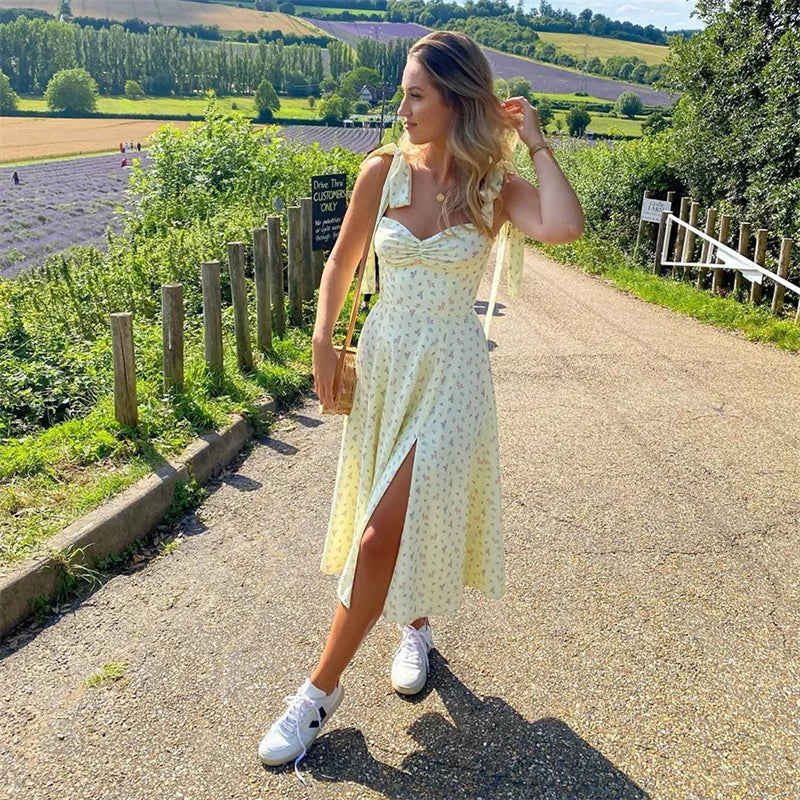 Sonia – Rochie Damă Elegantă cu Model Floral și Croi Avantajos