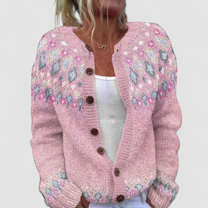 ZANDRA | Pulover Elegant cu Print