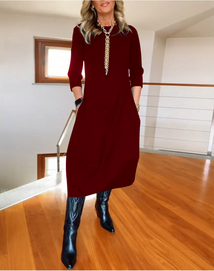 Anastazja – Rochie de Damă Elegantă cu Croi Fluide